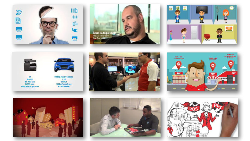 Peças promocionais