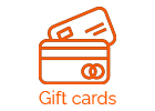 Prêmio gift card